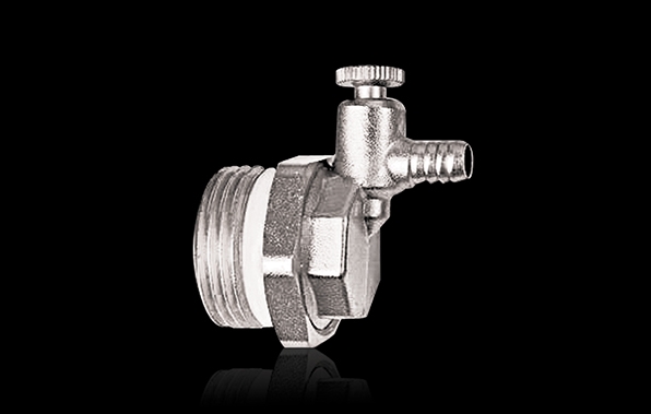 黃銅（tóng）鍍鎳手動排氣閥（fá）